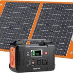 PowerSource 400Solar Generator With Solar Panel Included