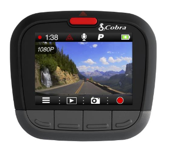 Cobra “CDR 895D” Dual Channel Dash Cam