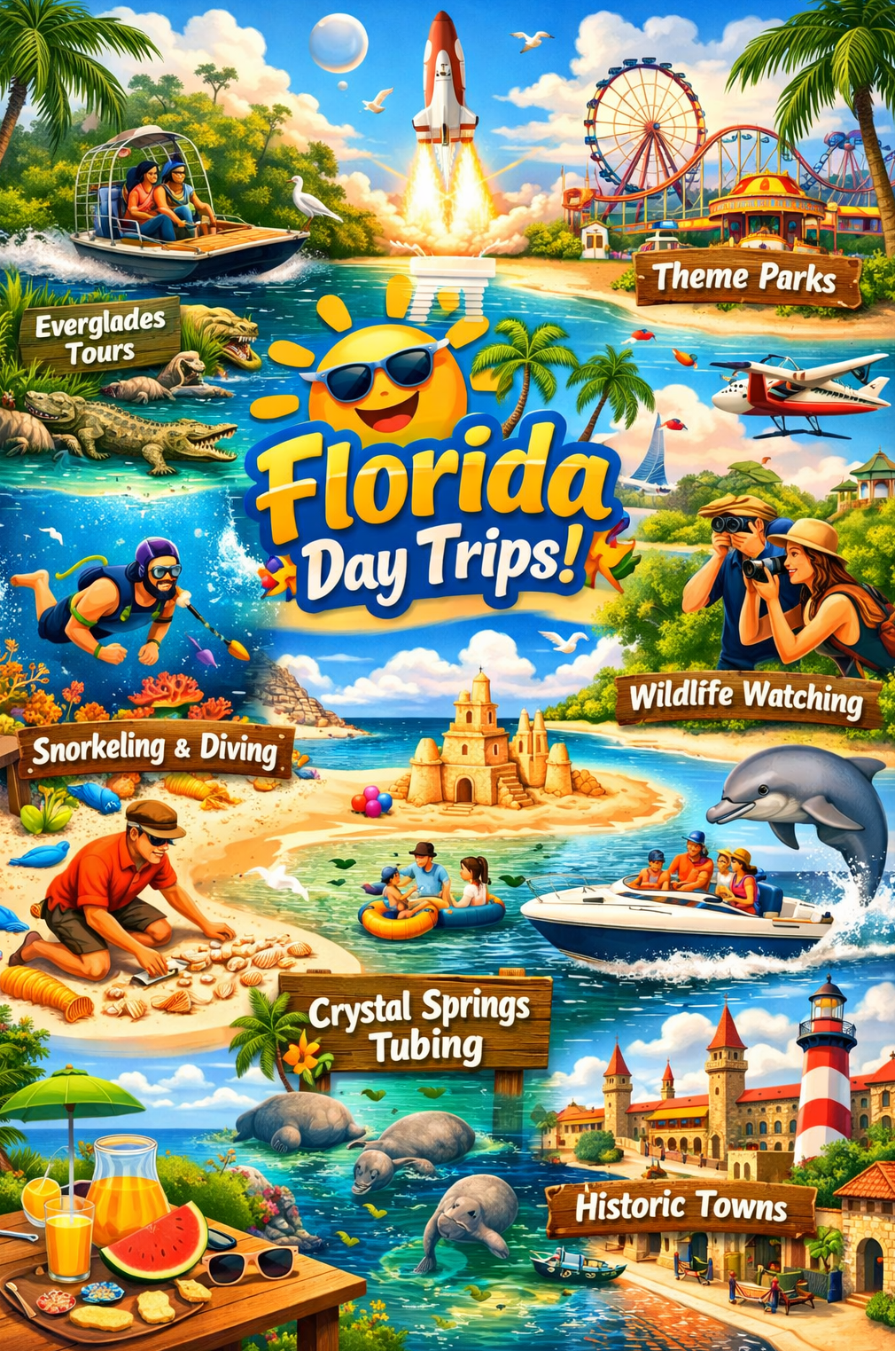 Top Fun Florida Activities for a Summer Day Trip